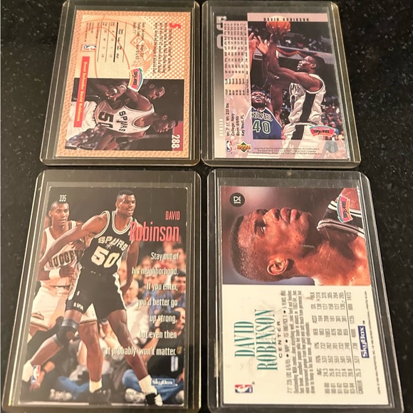 David Robinson NBA Basketball Trading Cards Medley (4) - Picture 4 of 10